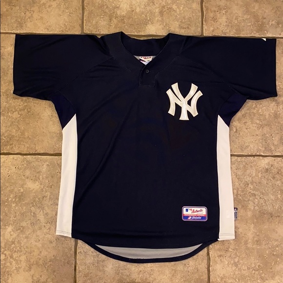 Majestic Other - Majestic Cool Base Yankees Derek Jeter BP Jersey